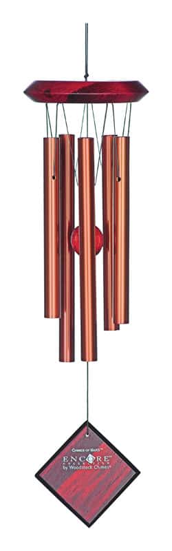  Woodstock Chimes Aluminum/Wood 17 In. Wind Chime