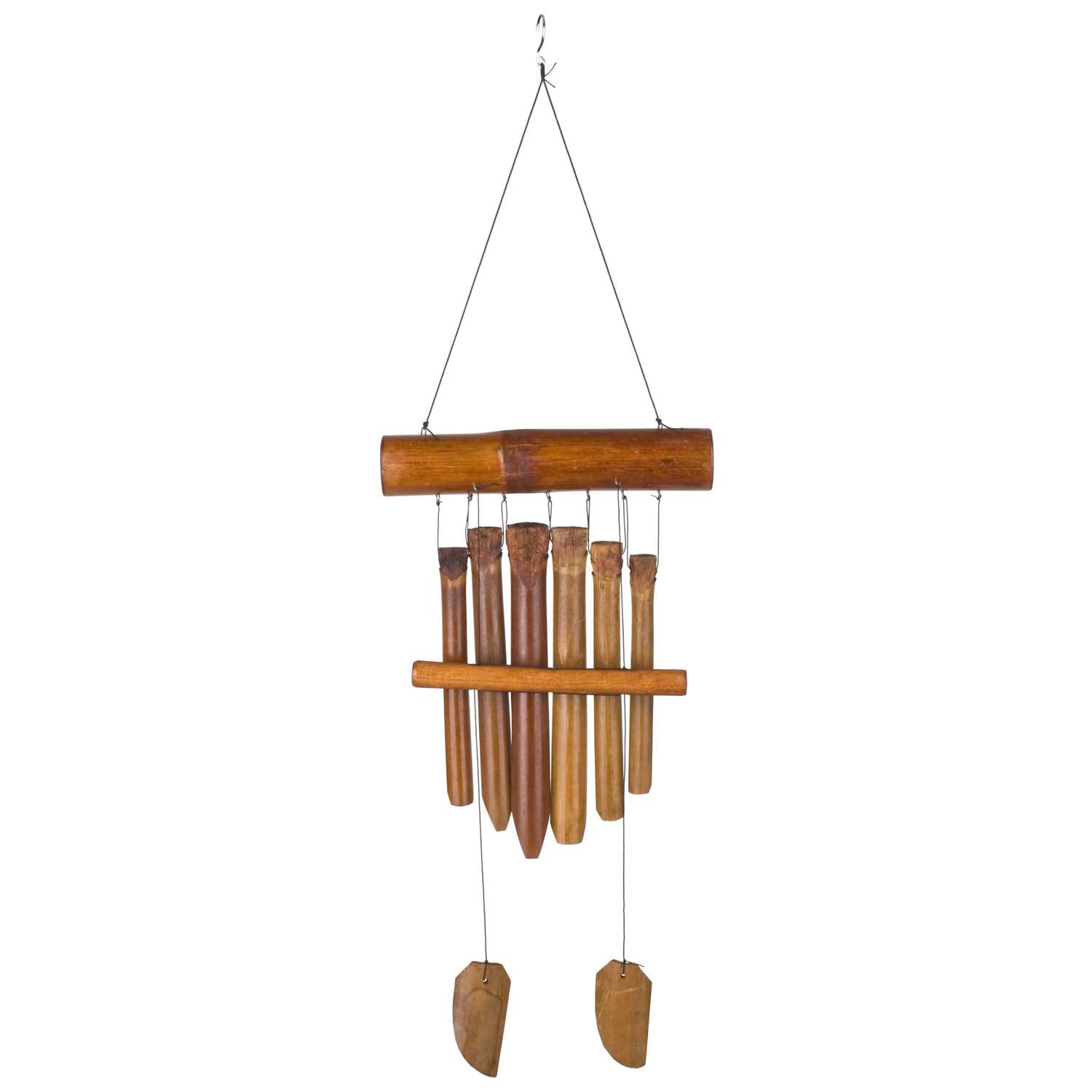  Woodstock Chimes Asli Arts Brown Bamboo 32 In. Wind Chime