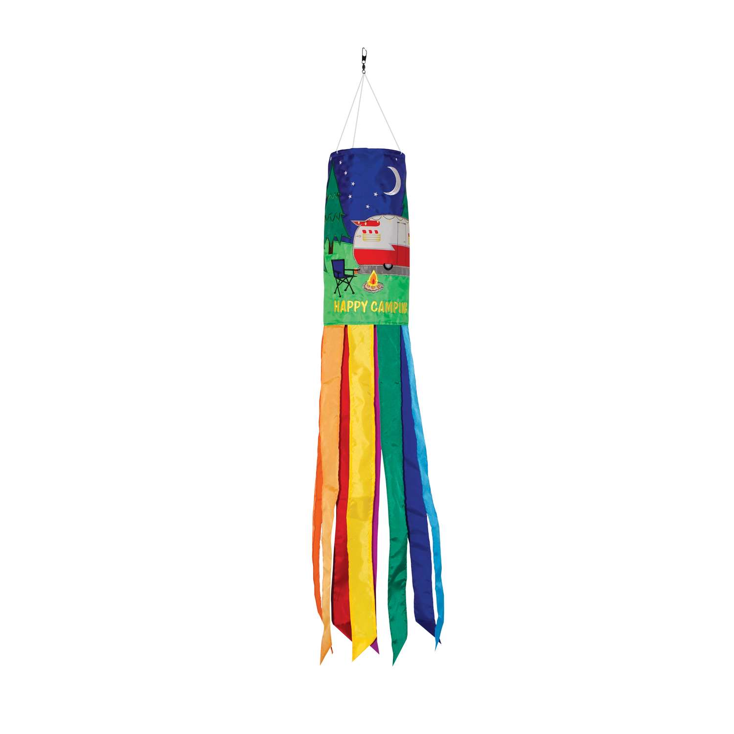  In The Breeze Retro Trailer Windsock 40 In. H X 6 In. W