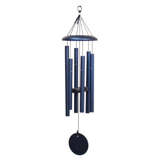  Corinthian Bells Midnight Blue Aluminum 27 In. Wind Chime