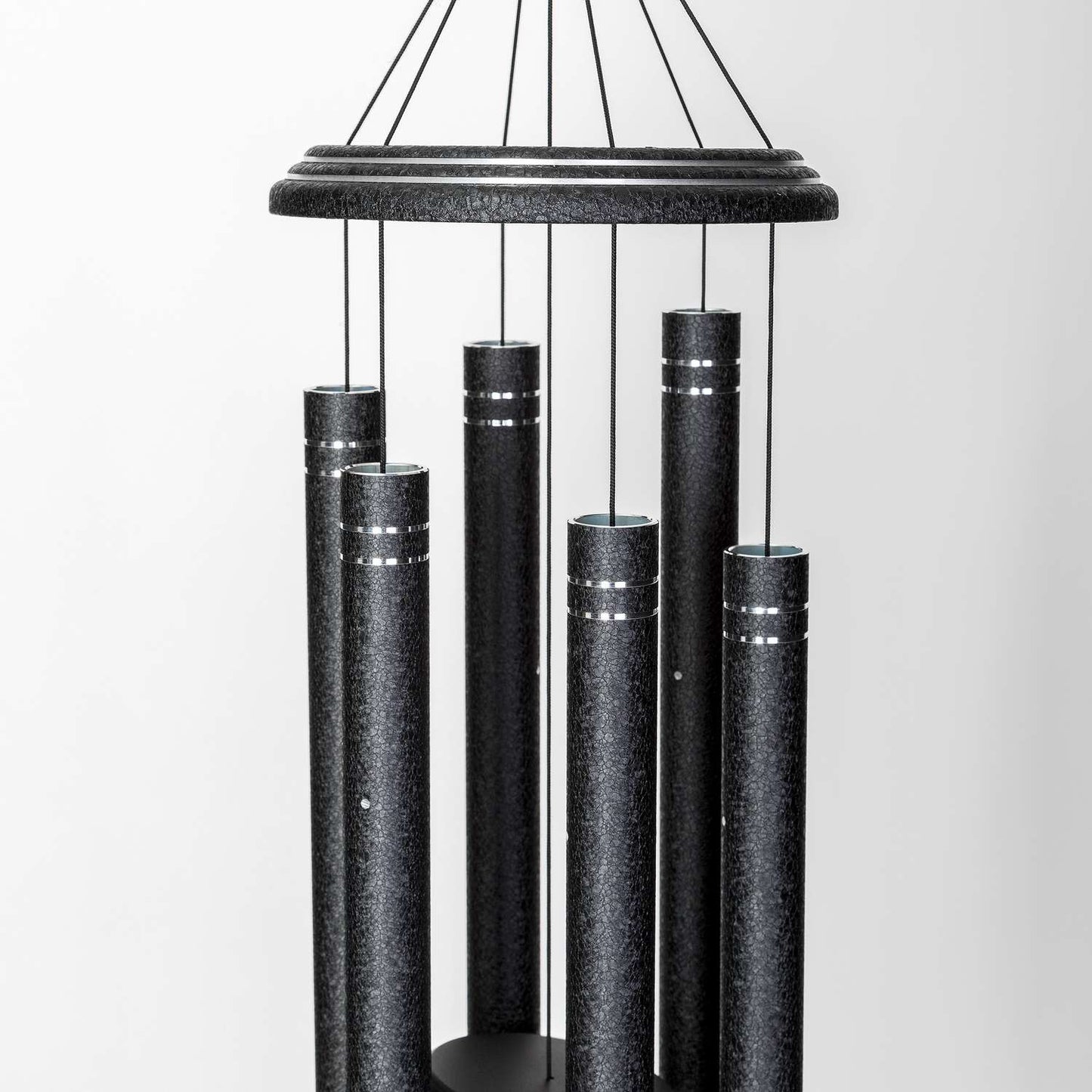  Wind River Arabesque Onyx Aluminum 44 In. Wind Chime