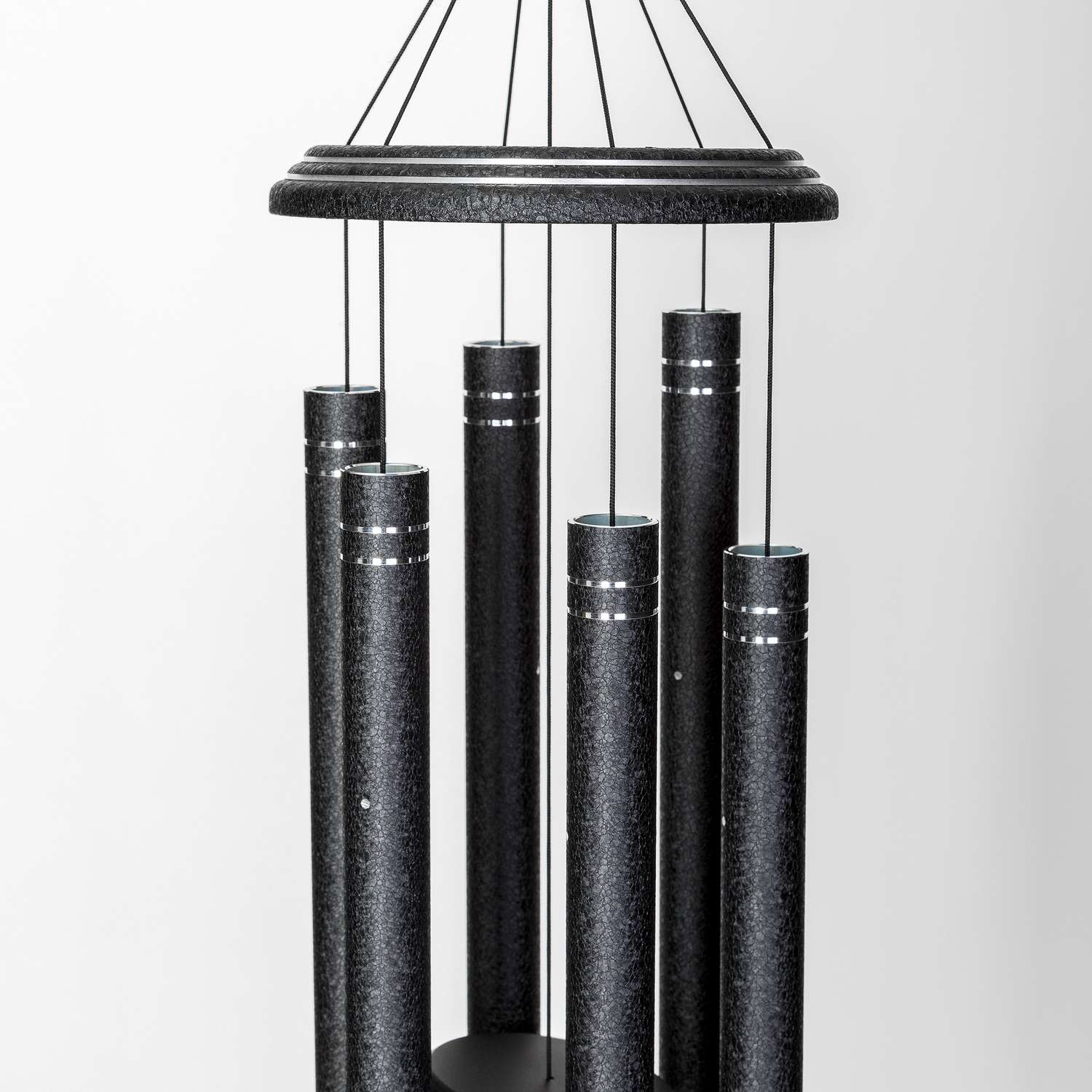  Wind River Arabesque Onyx Aluminum 44 In. Wind Chime