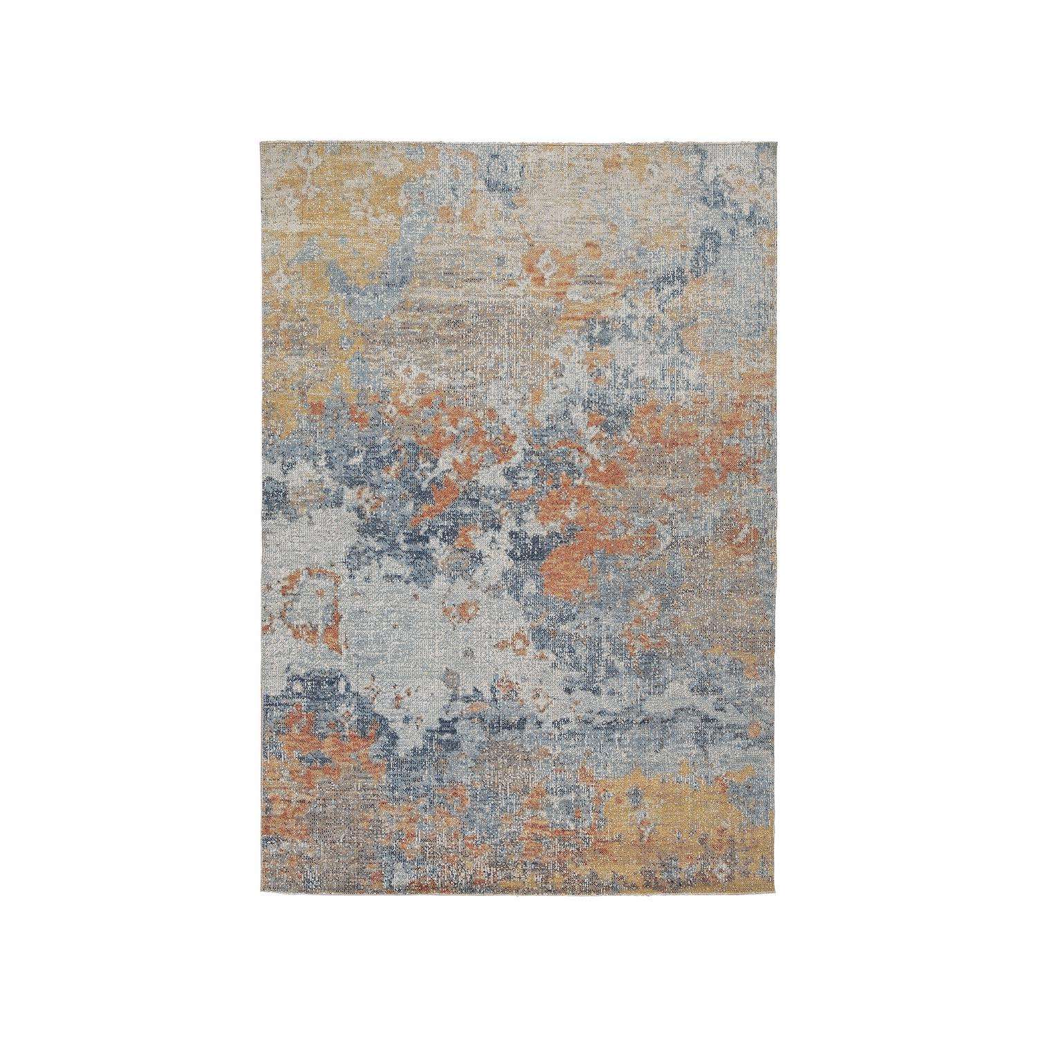  Signature Design By Ashley Wraylen 120 In. L Multicolored Ethereal Polypropylene Rug