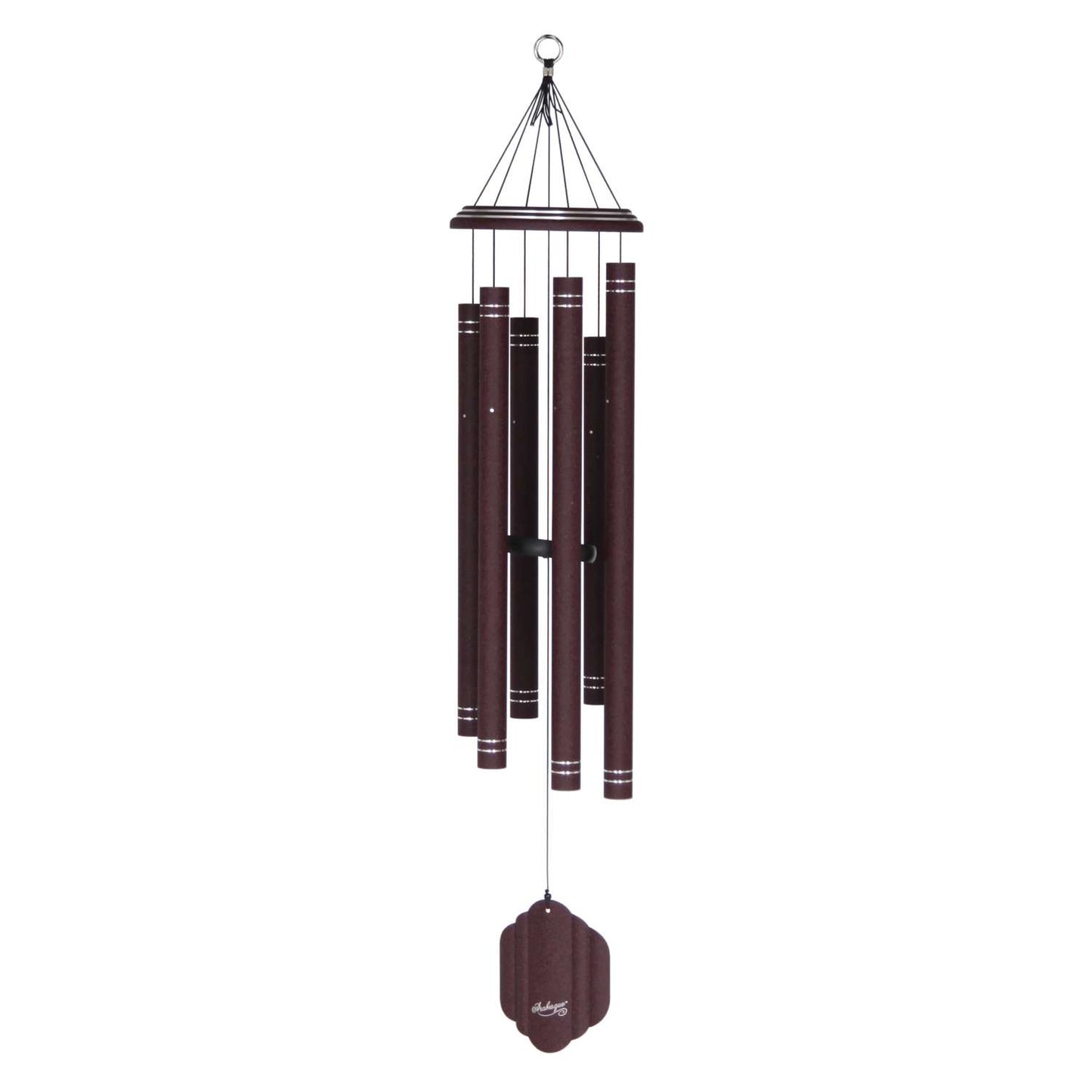  Arabesque Garnet Aluminum 44 In. Wind Chime