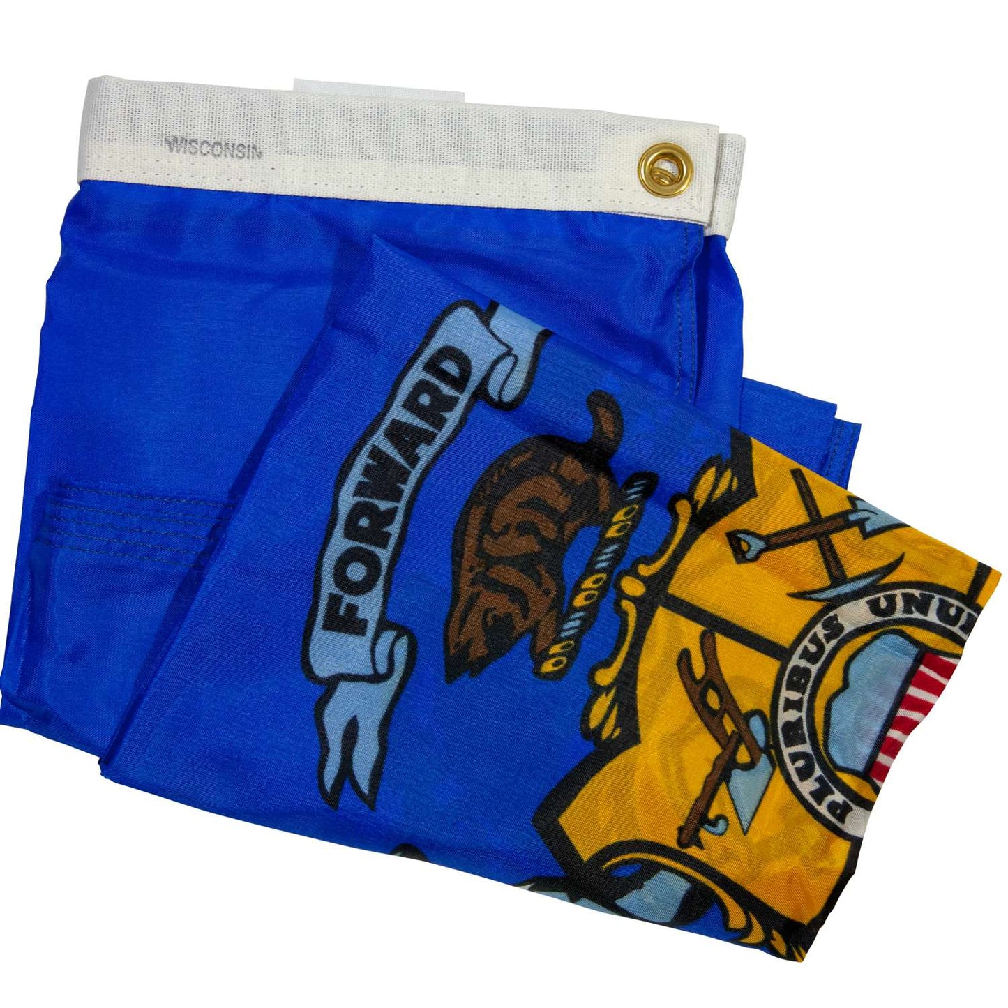  Valley Forge Wisconsin State Flag 36 In. H X 60 In. W