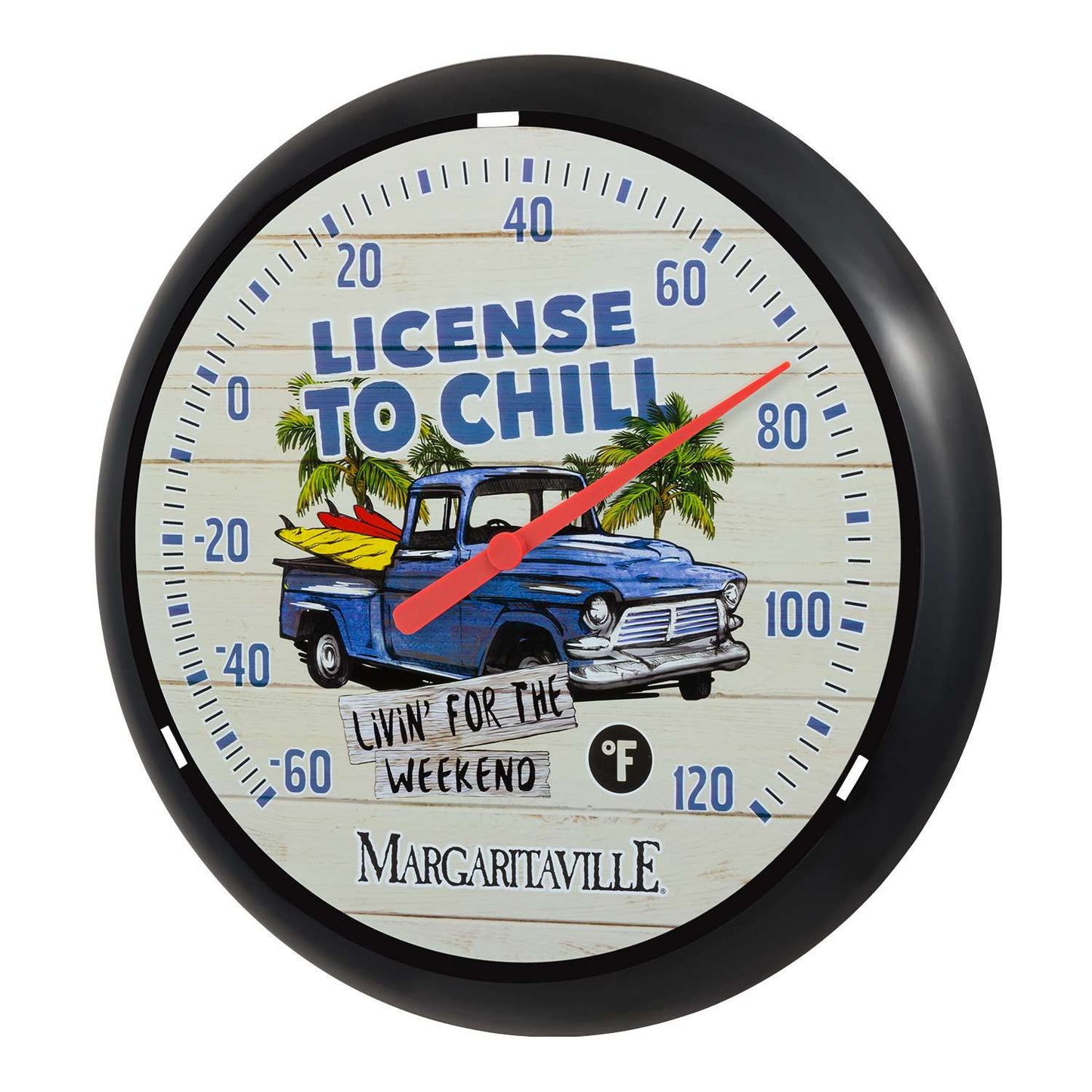  La Crosse Technology License To Chill Dial Thermometer Plastic Multicolored 11.5 In.