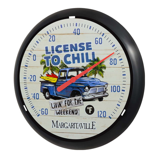  La Crosse Technology License To Chill Dial Thermometer Plastic Multicolored 11.5 In.