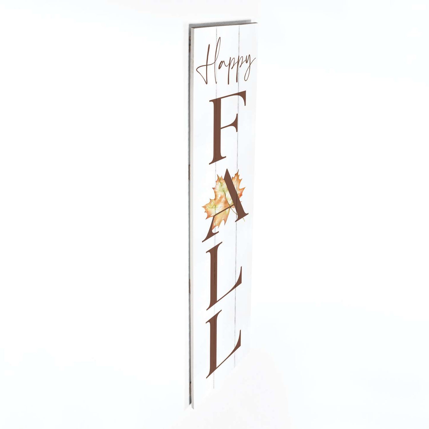  P. Graham Dunn Multicolored Wood 47 In. H Happy Fall Porch Sign