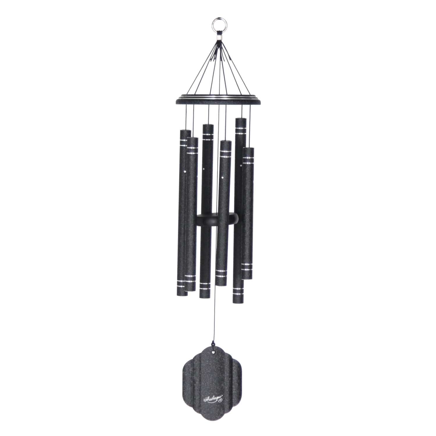  Arabesque Onyx Aluminum 32 In. Wind Chime