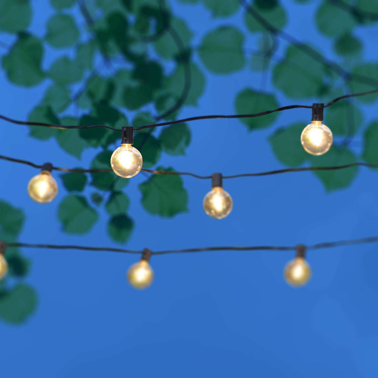 Living Accents LED G50 G50 Light Set Warm White 12 Ft. 12 Lights