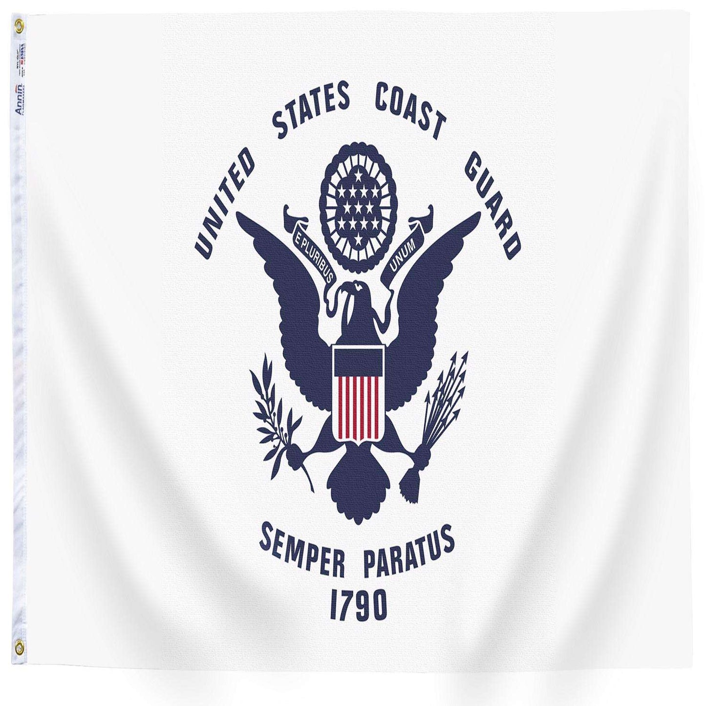  Annin Flagmakers US Coast Guard Military Flag 36 In. H X 5 Ft. L