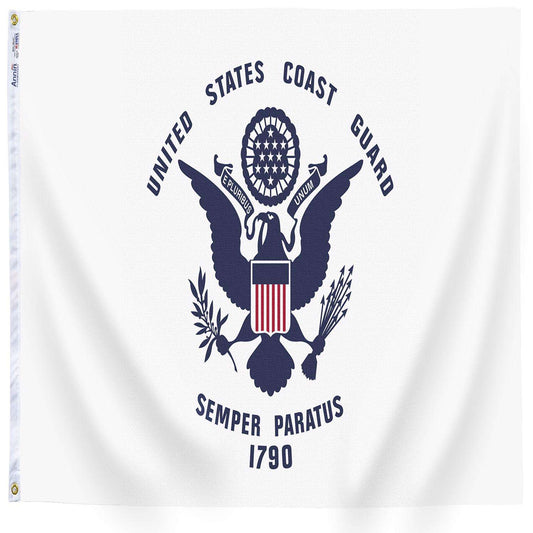  Annin Flagmakers US Coast Guard Military Flag 36 In. H X 5 Ft. L