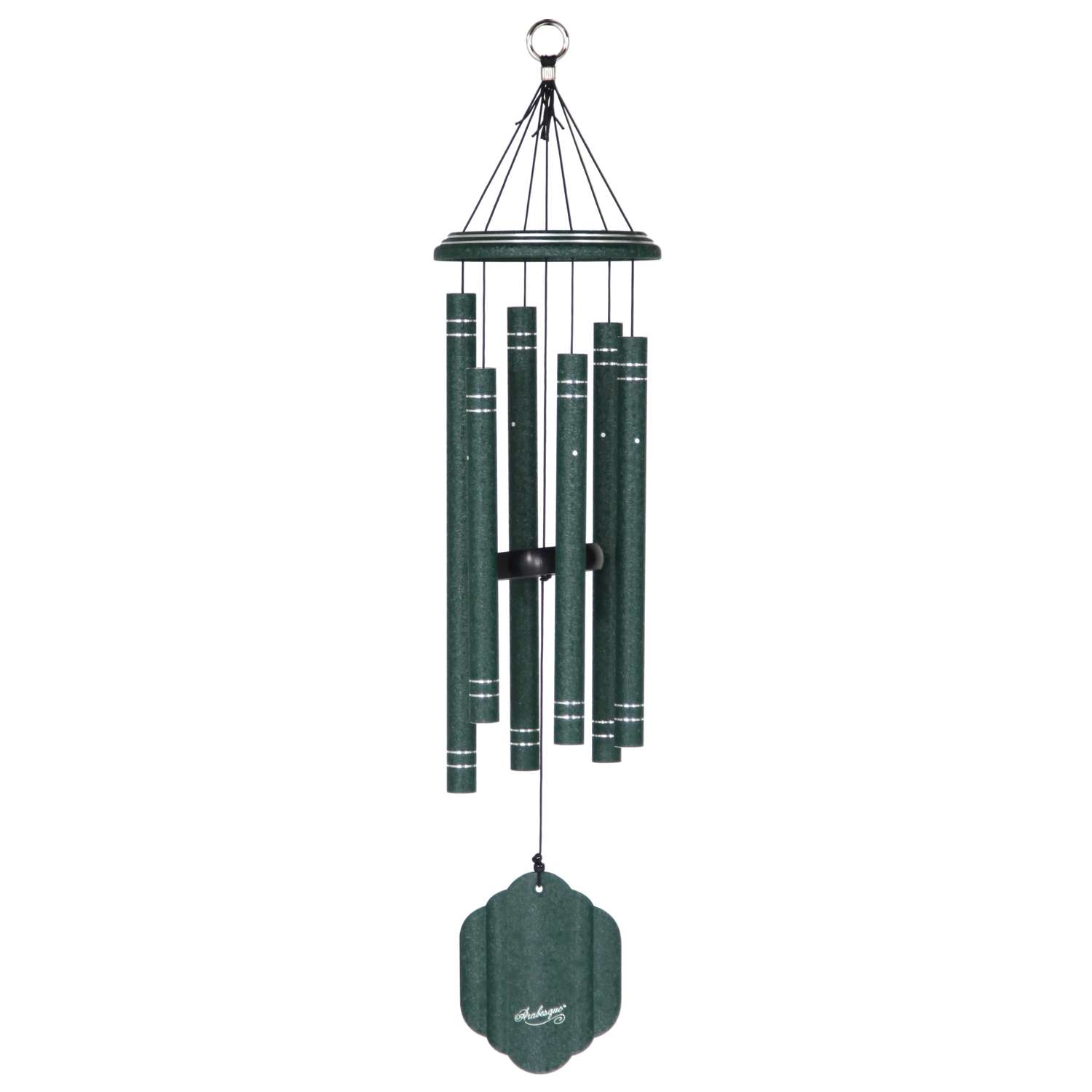  Arabesque Emerald Aluminum 32 In. Wind Chime