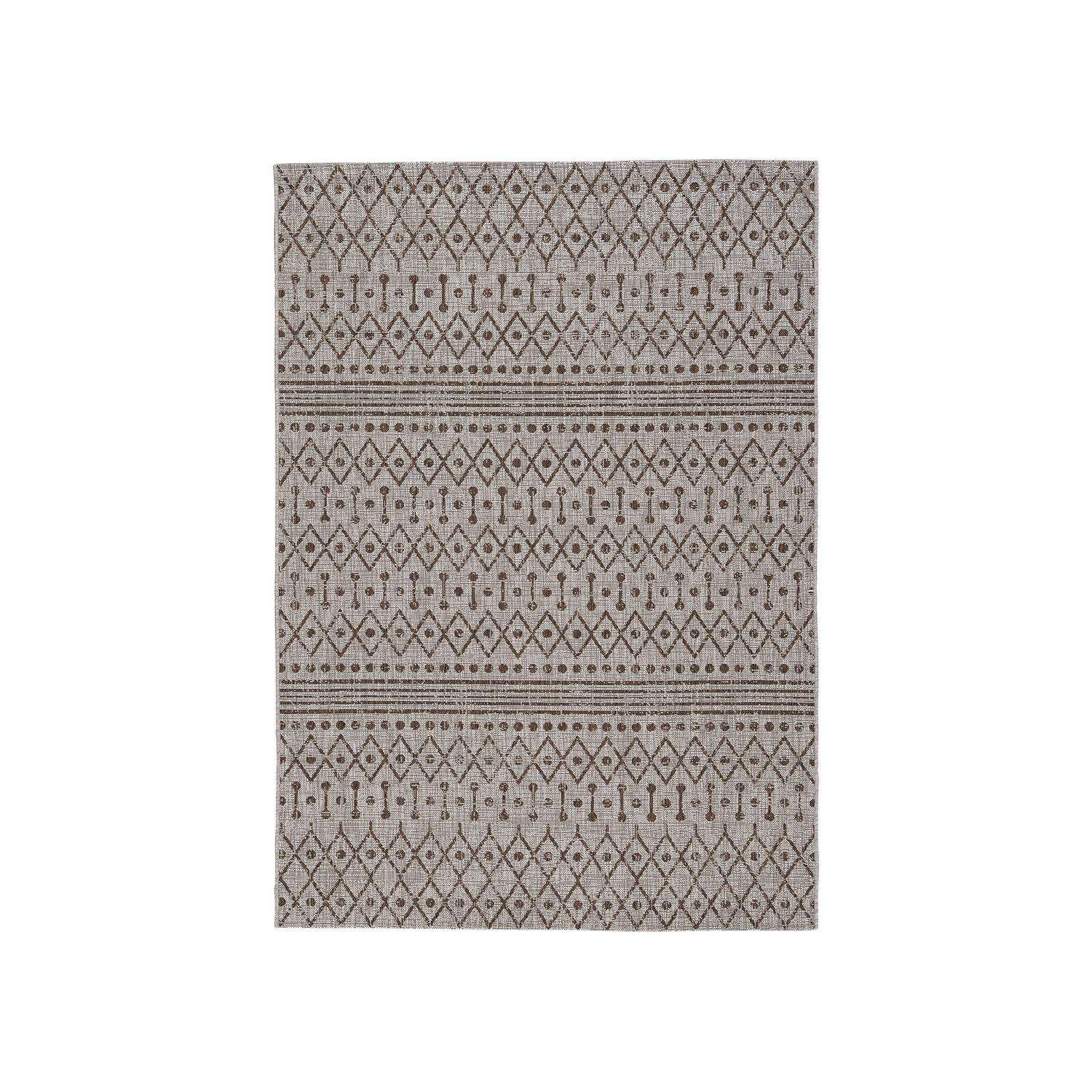  Signature Design By Ashley Dubot 122 In. L Multicolored Geometric Polypropylene Rug