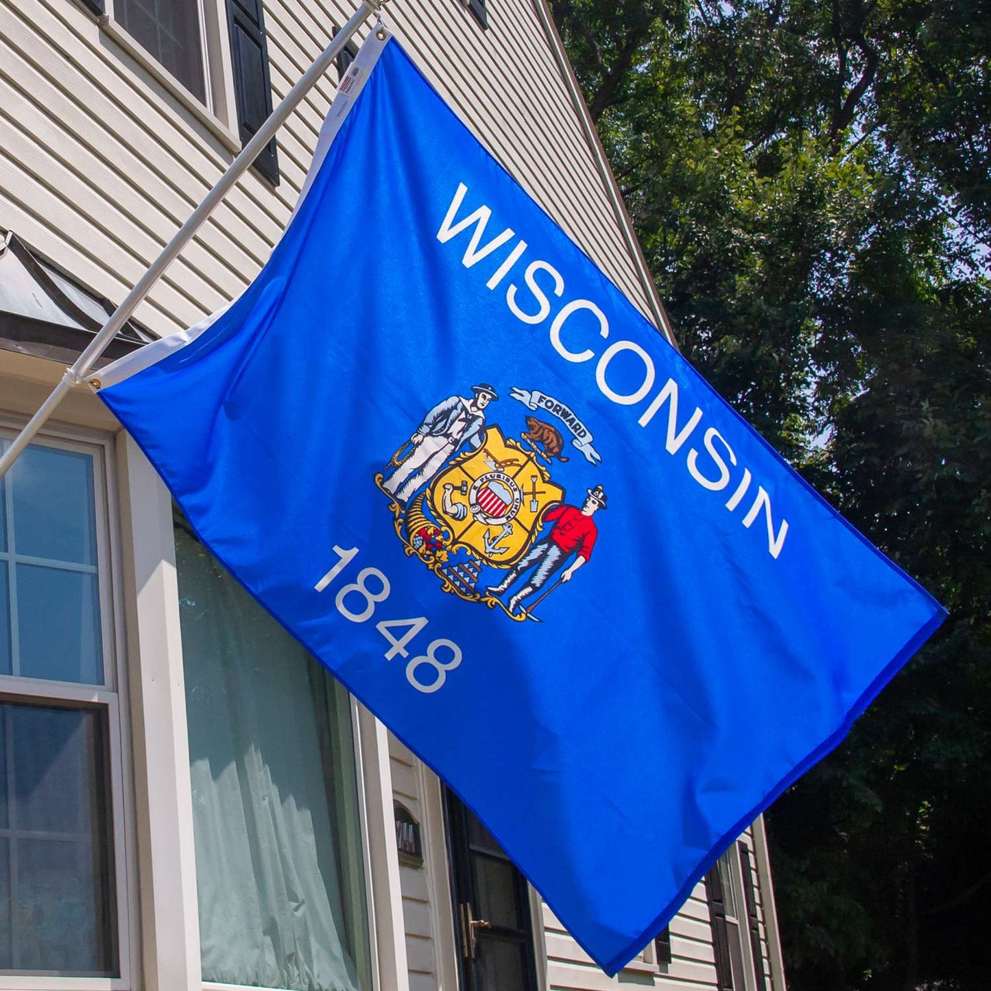  Valley Forge Wisconsin State Flag 36 In. H X 60 In. W