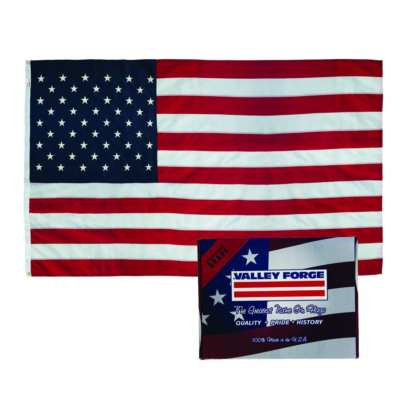 Valley Forge American Flag 60 In. H X 96 In. W