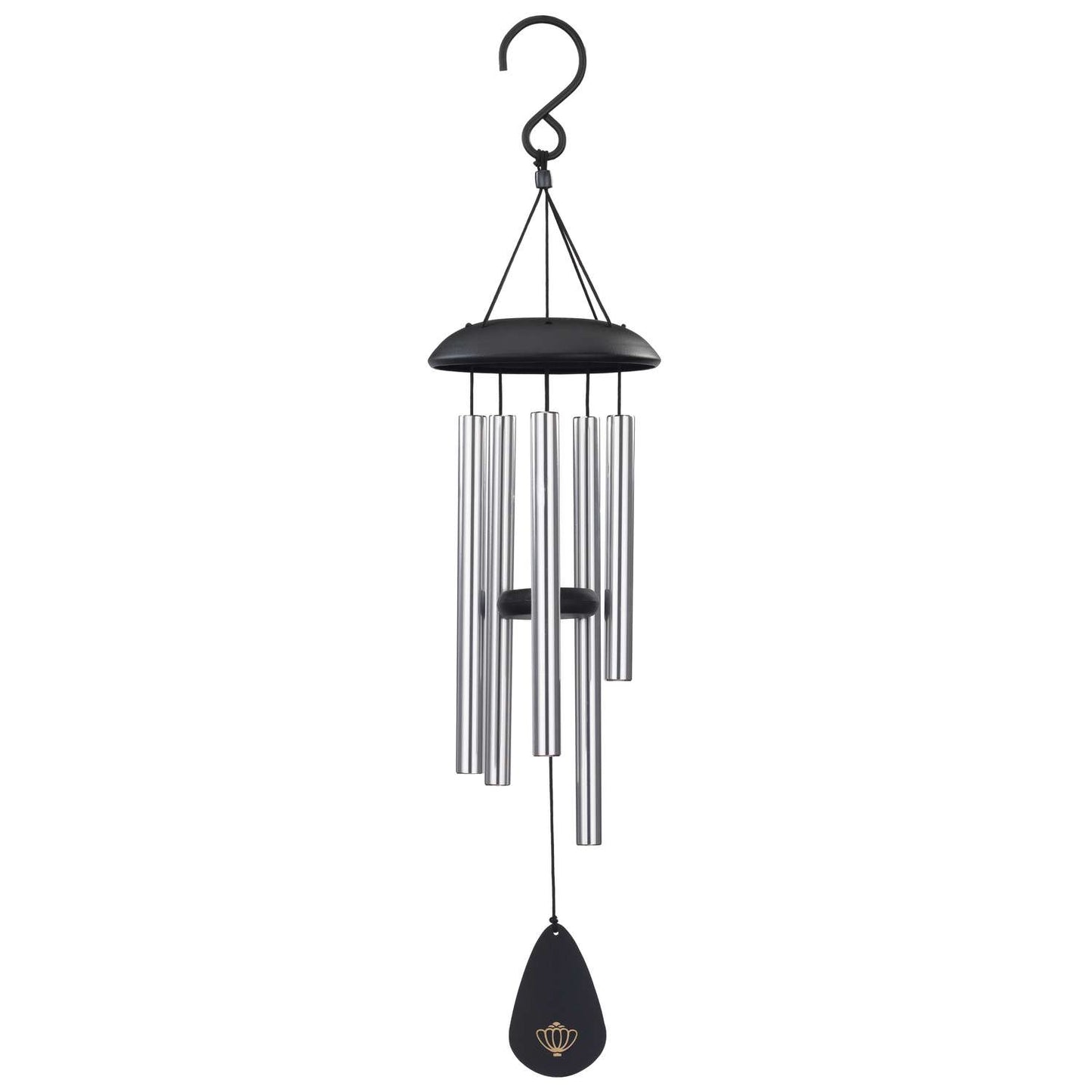  Regal Art & Gift Black Aluminum 25 In. Wind Chime