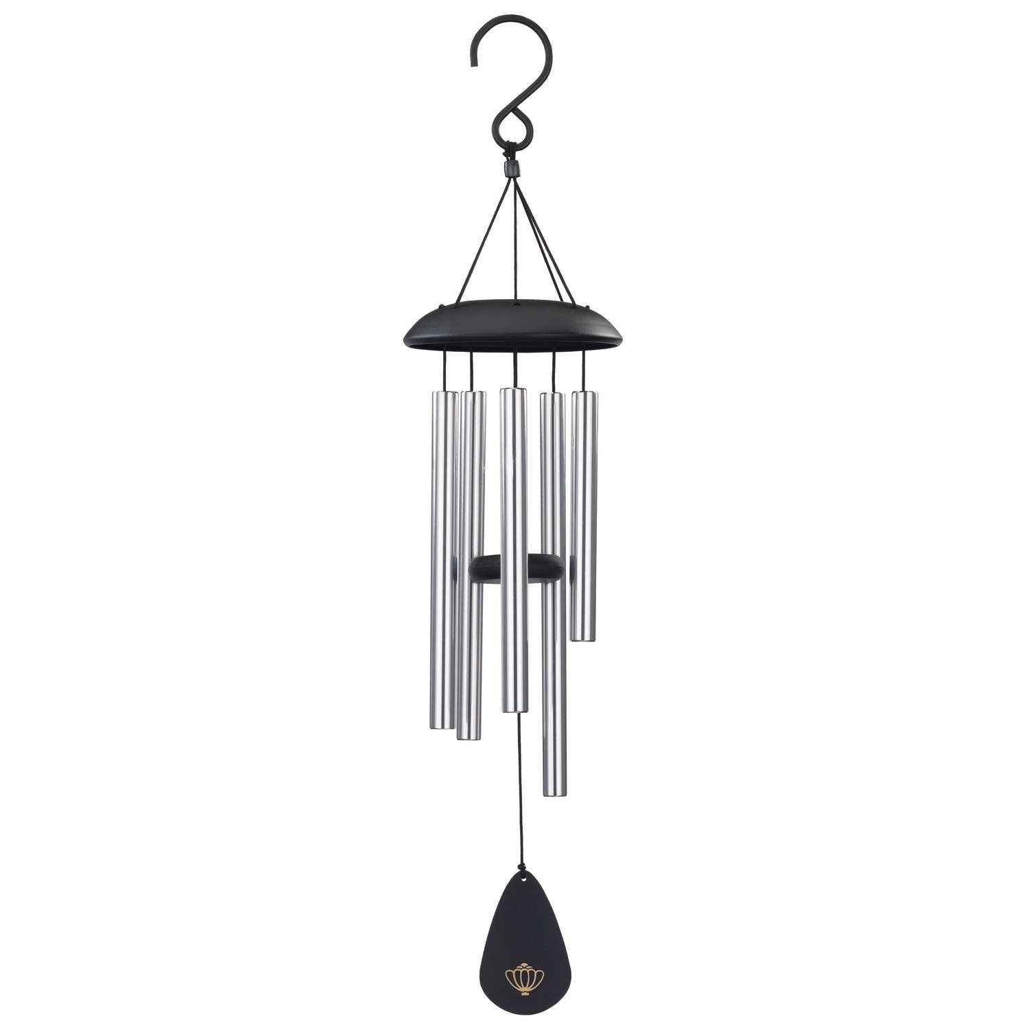  Regal Art & Gift Black Aluminum 25 In. Wind Chime