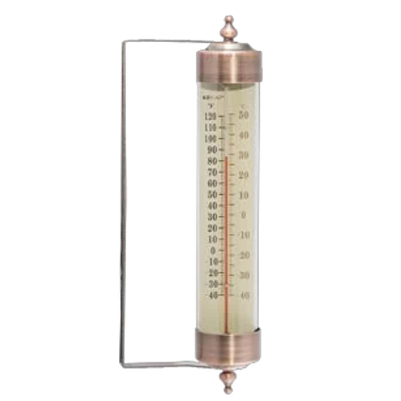  Headwind EZ Read Tube Thermometer Metal Brown