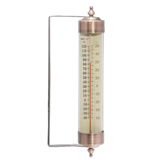  Headwind EZ Read Tube Thermometer Metal Brown