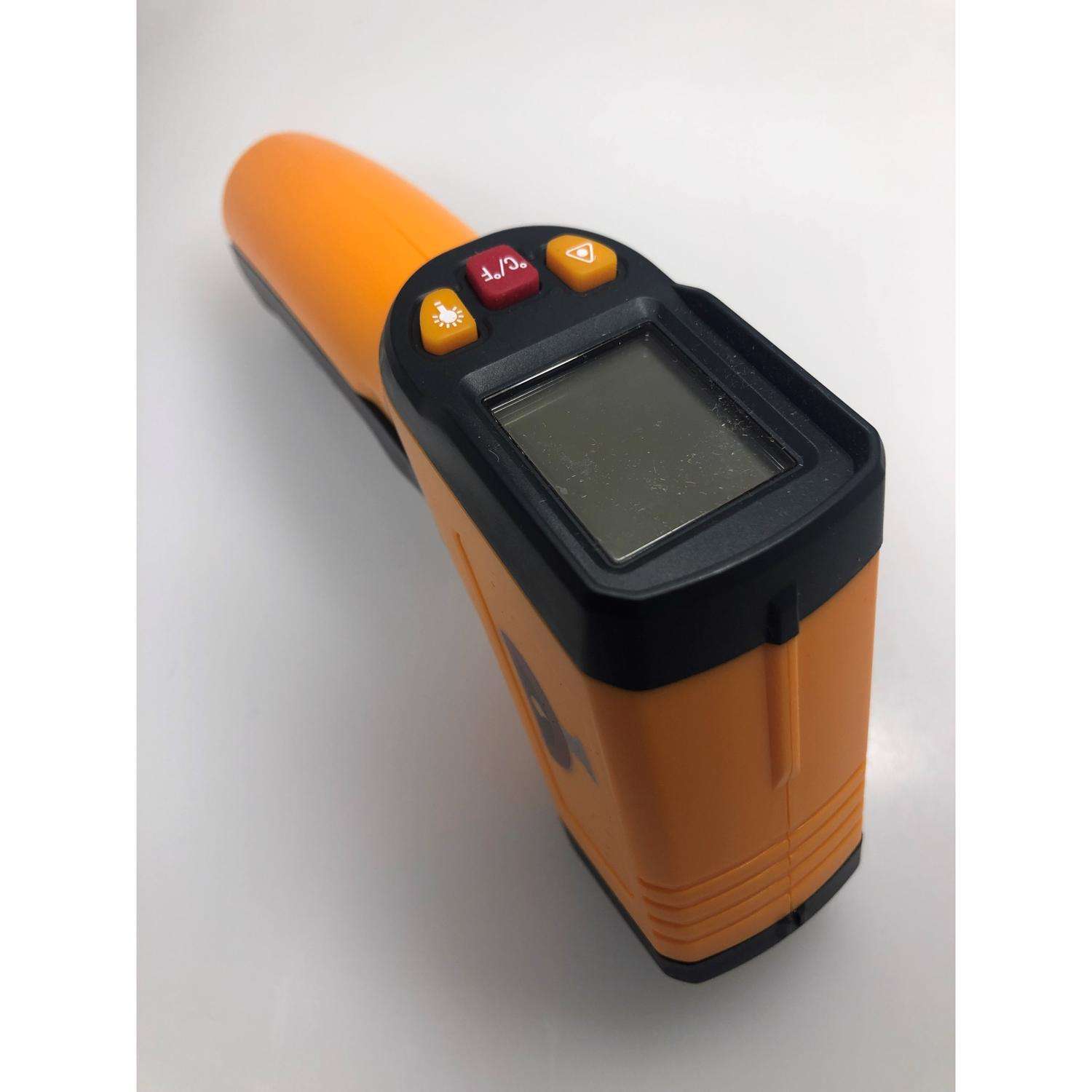  Alfa Digital Thermometer Plastic Orange 6 In.