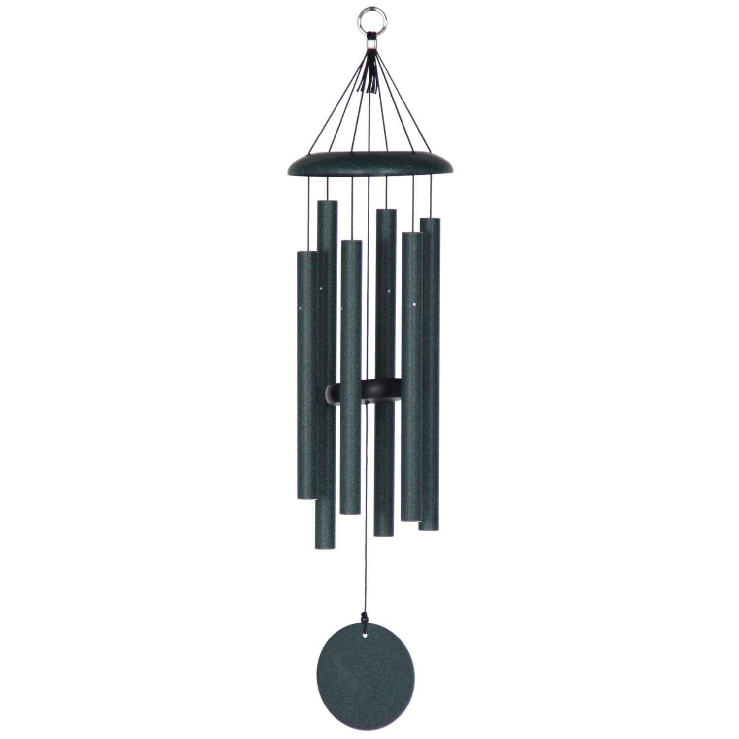  Corinthian Bells Green Aluminum 30 In. Wind Chime