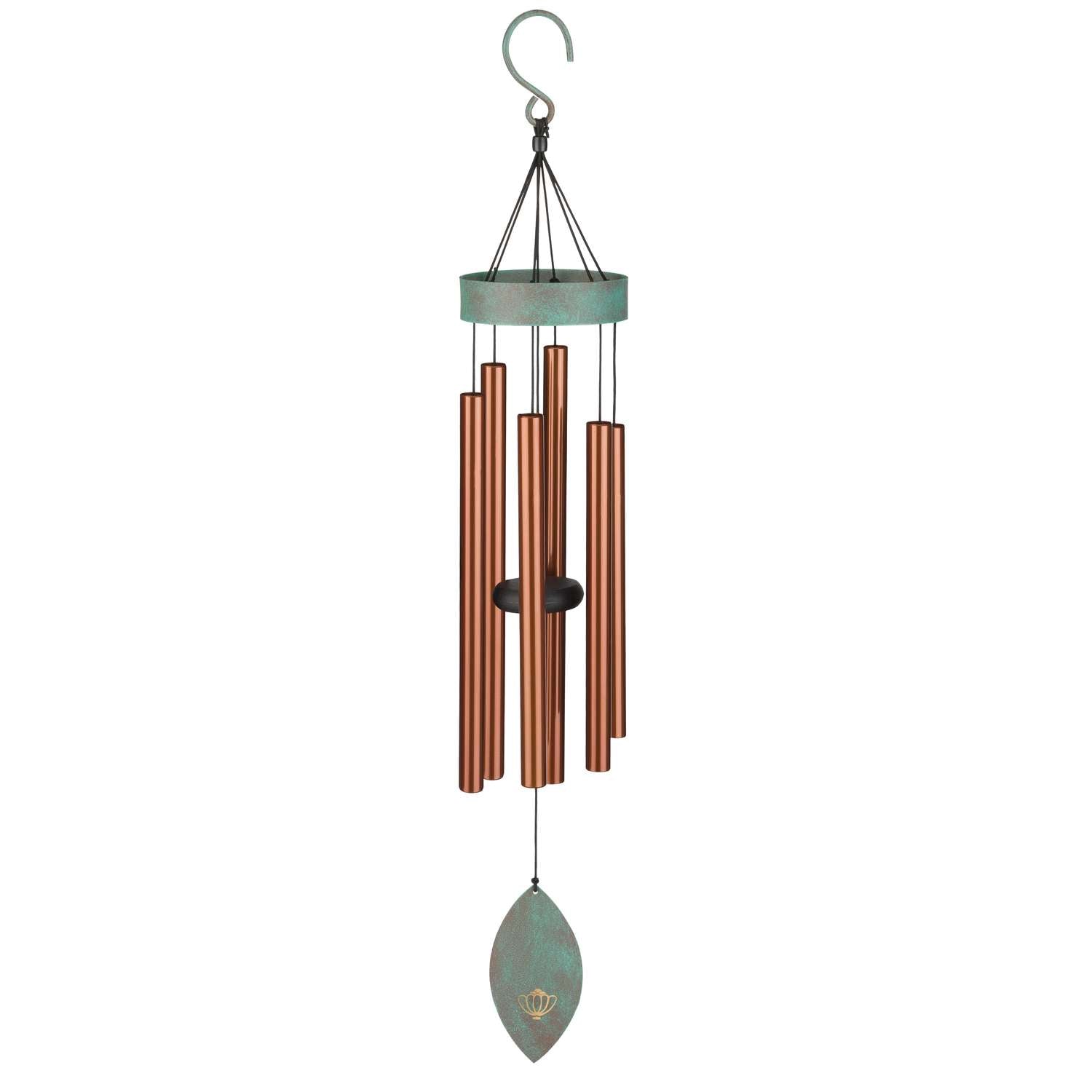  Regal Art & Gift Green Aluminum 32 In. Wind Chime