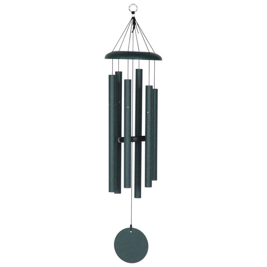  Corinthian Bells Green Aluminum 36 In. Wind Chime