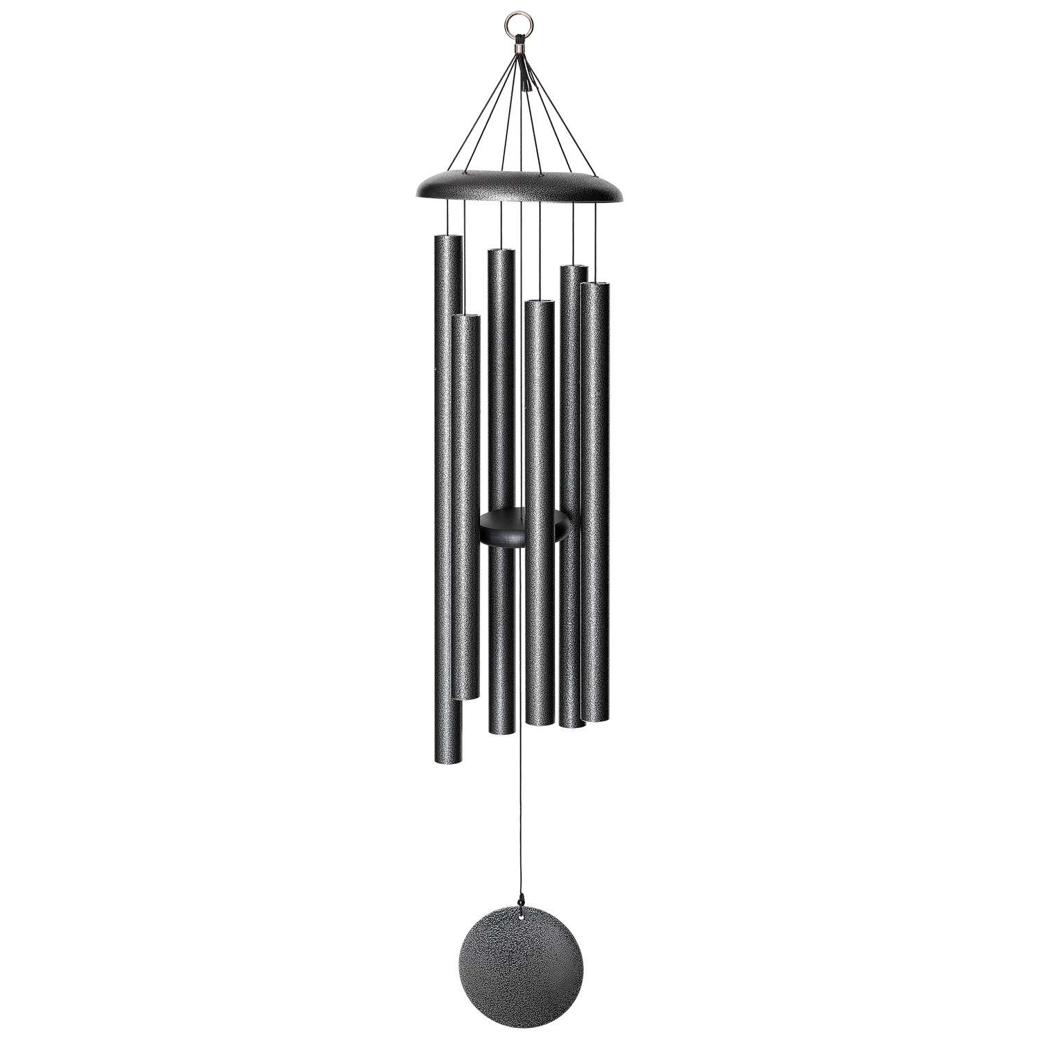  Corinthian Bells Silver Vein Aluminum 44 In. Wind Chime