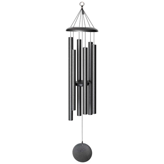  Corinthian Bells Silver Vein Aluminum 44 In. Wind Chime