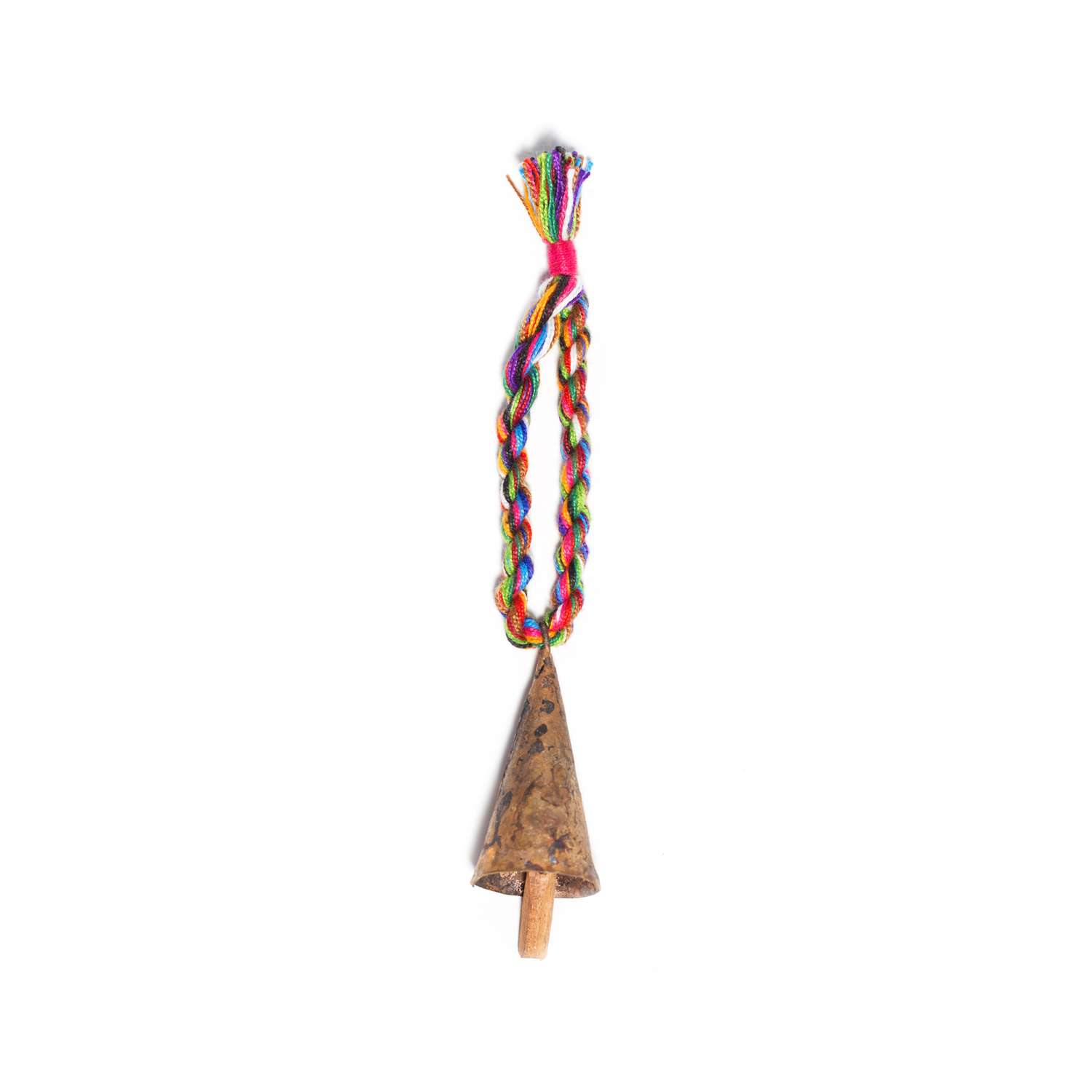  Matr Boomie Metal/Wood Rainbow Twist Bell