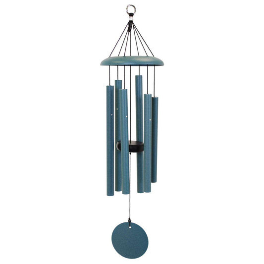  Corinthian Bells Patina Green Aluminum 27 In. Wind Chime