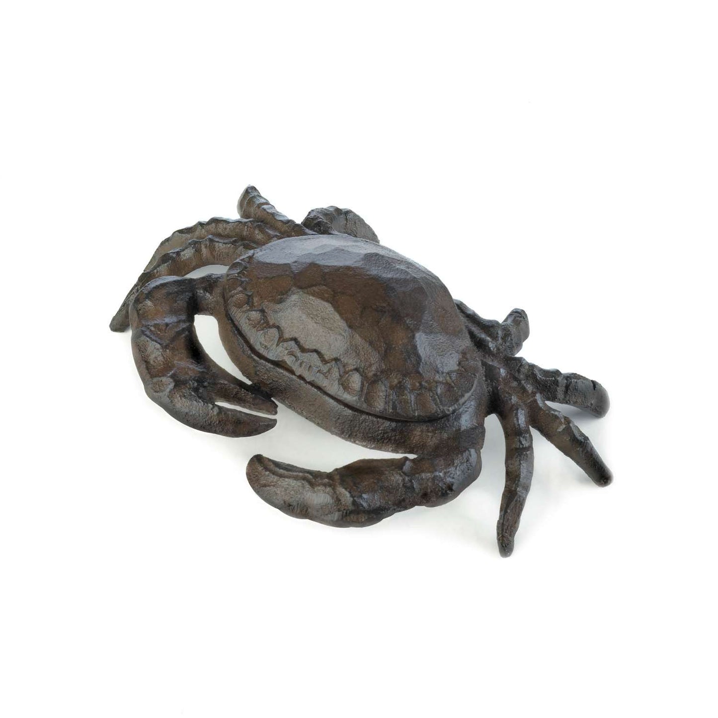  Summerfield Terrace Brown Iron 2.25 In. H Hide-A-Key Crab Outdoor Decoration