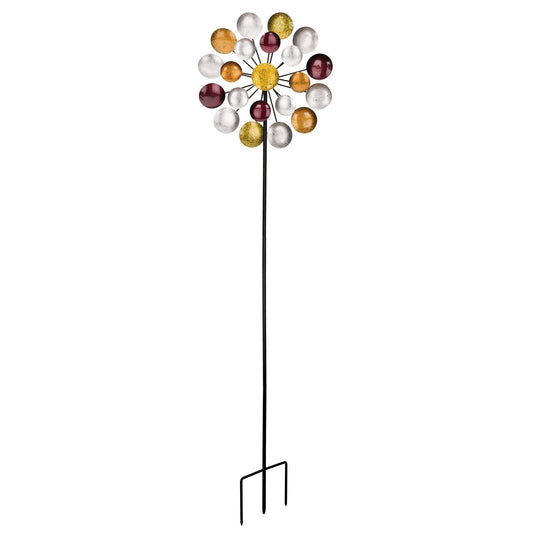  Regal Art & Gift Multicolored Metal 70 In. H Galaxy Wind Spinner