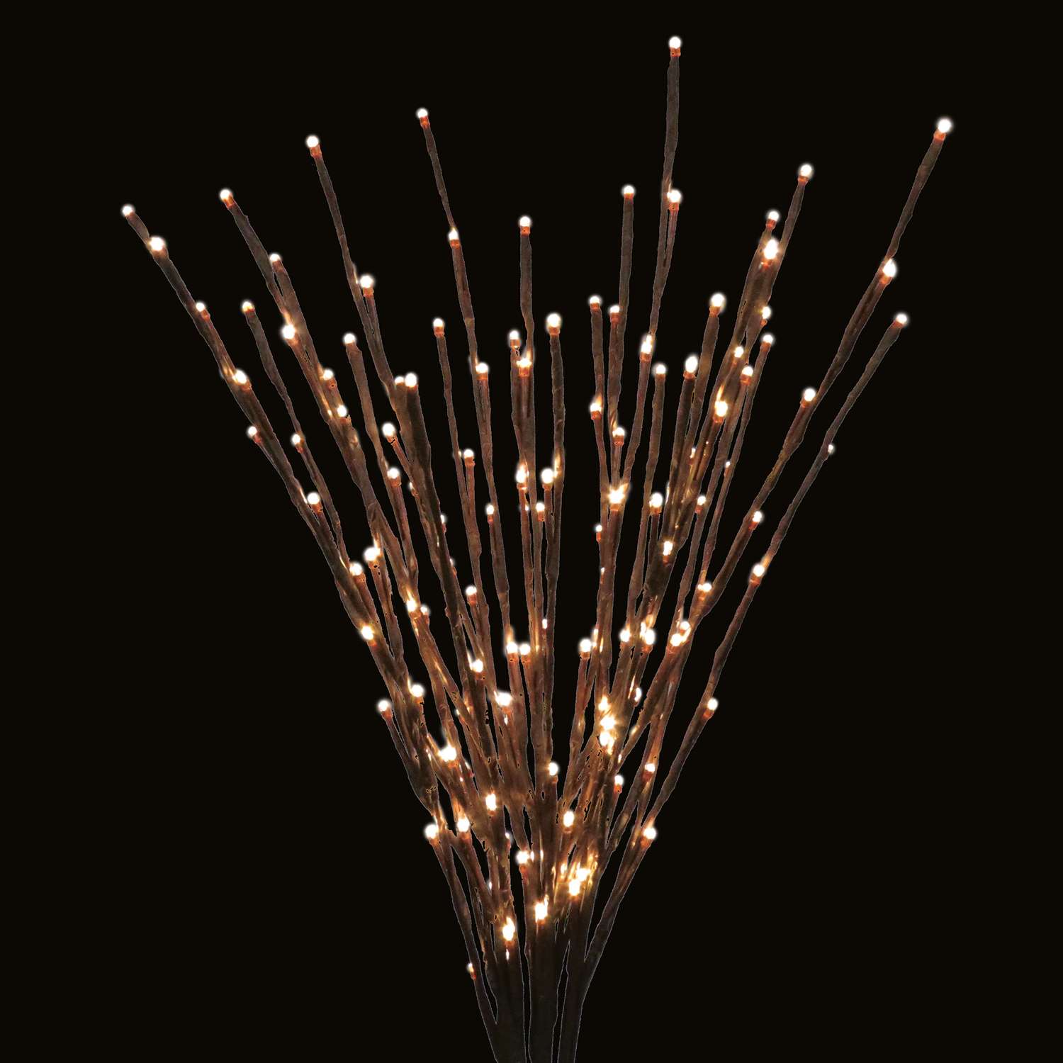  Living Accents White Iron 36 In. H Light Burst Outdoor Decoration