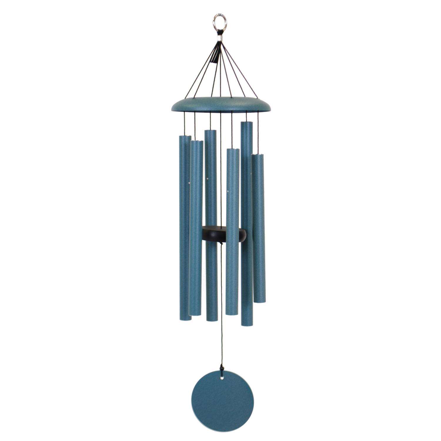  Corinthian Bells Patina Green Aluminum 30 In. Wind Chime