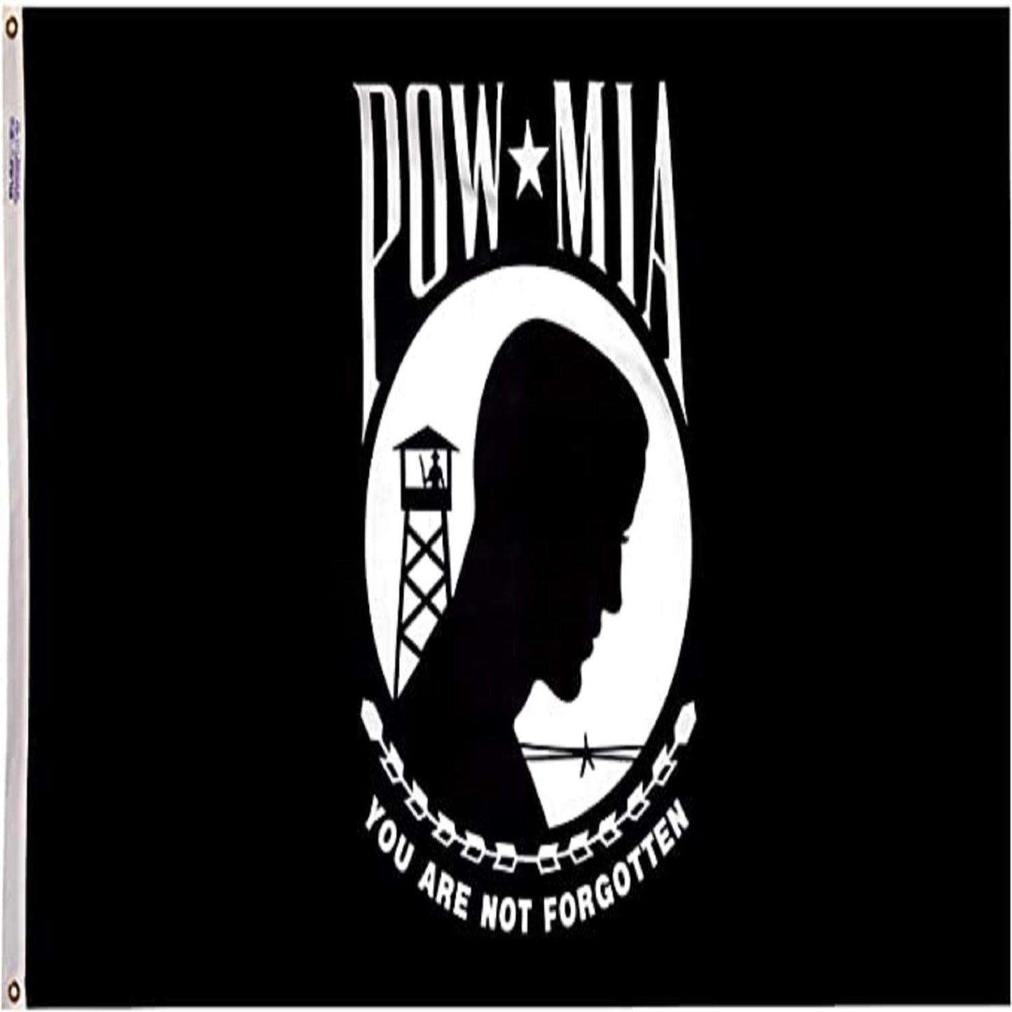  Annin Flagmakers Pow Mia Flag 36 In. H X 5 Ft. L
