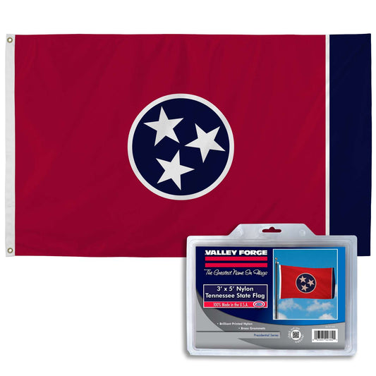  Valley Forge Tennessee State Flag 36 In. H X 60 In. W