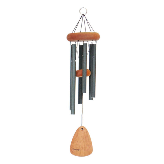  Festival Forest Green Aluminum/Wood 18 In. Wind Chime