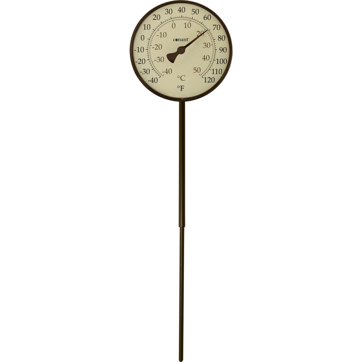  Conant Classic Thermometer Aluminum Brown