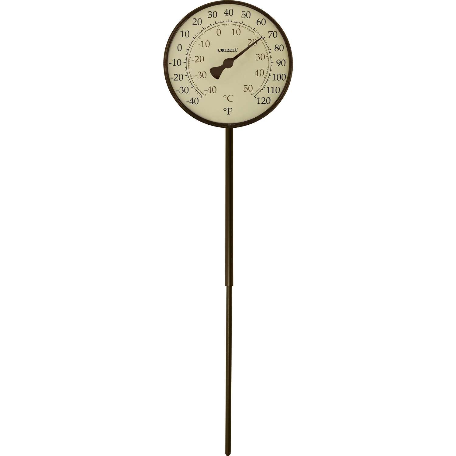  Conant Classic Thermometer Aluminum Brown