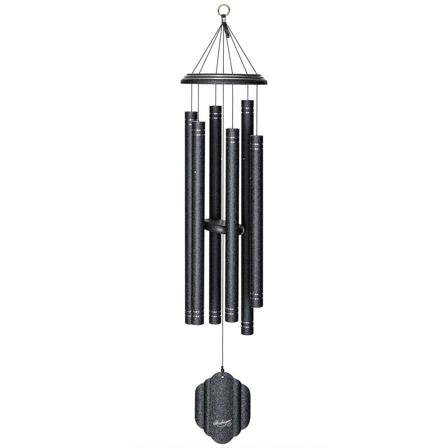  Wind River Arabesque Onyx Aluminum 44 In. Wind Chime