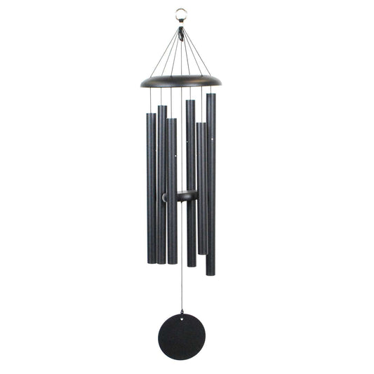  Corinthian Bells Black Aluminum 36 In. Wind Chime