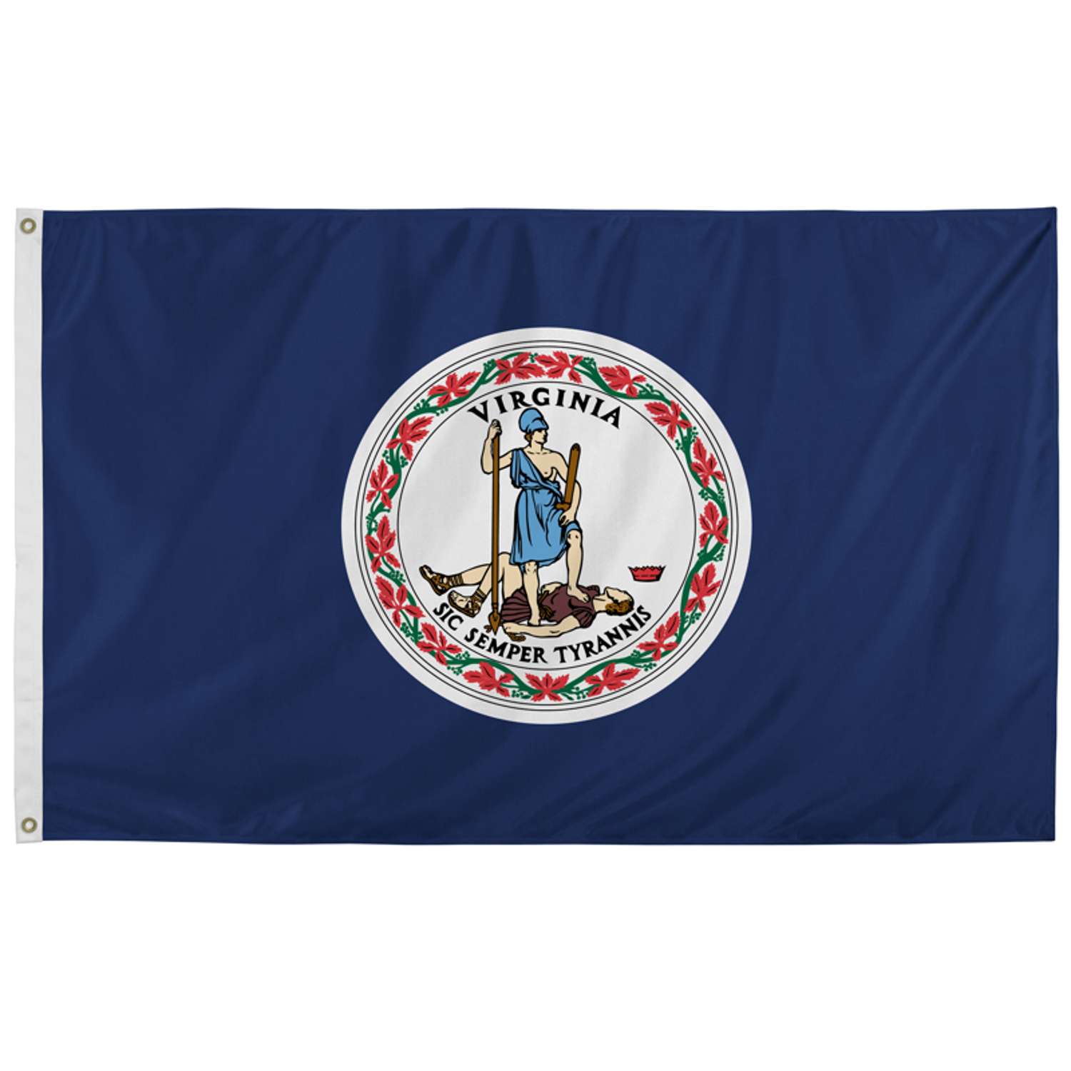  Valley Forge Virginia State Flag 36 In. H X 60 In. W