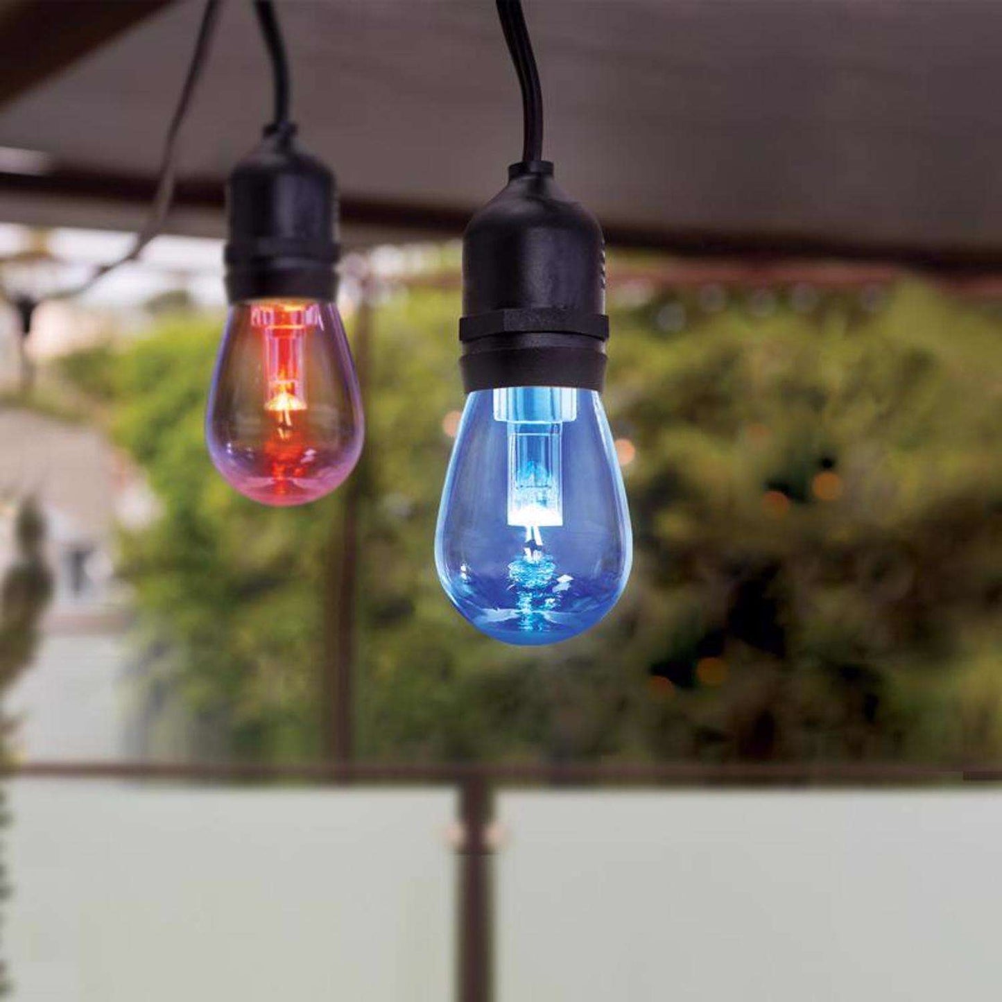  Feit String Lights LED String Lights Multicolored 24 Ft. 12 Lights