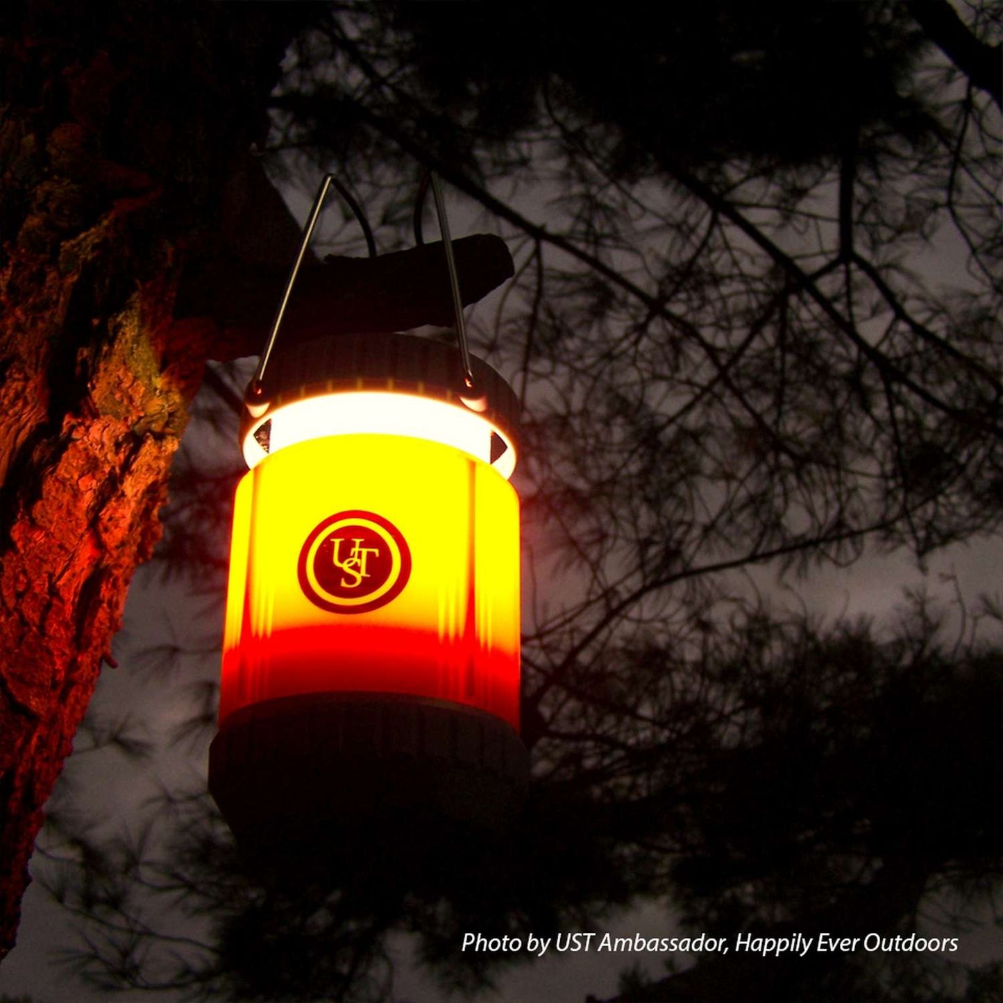  UST Brands 7.3 In. Plastic Lantern Orange