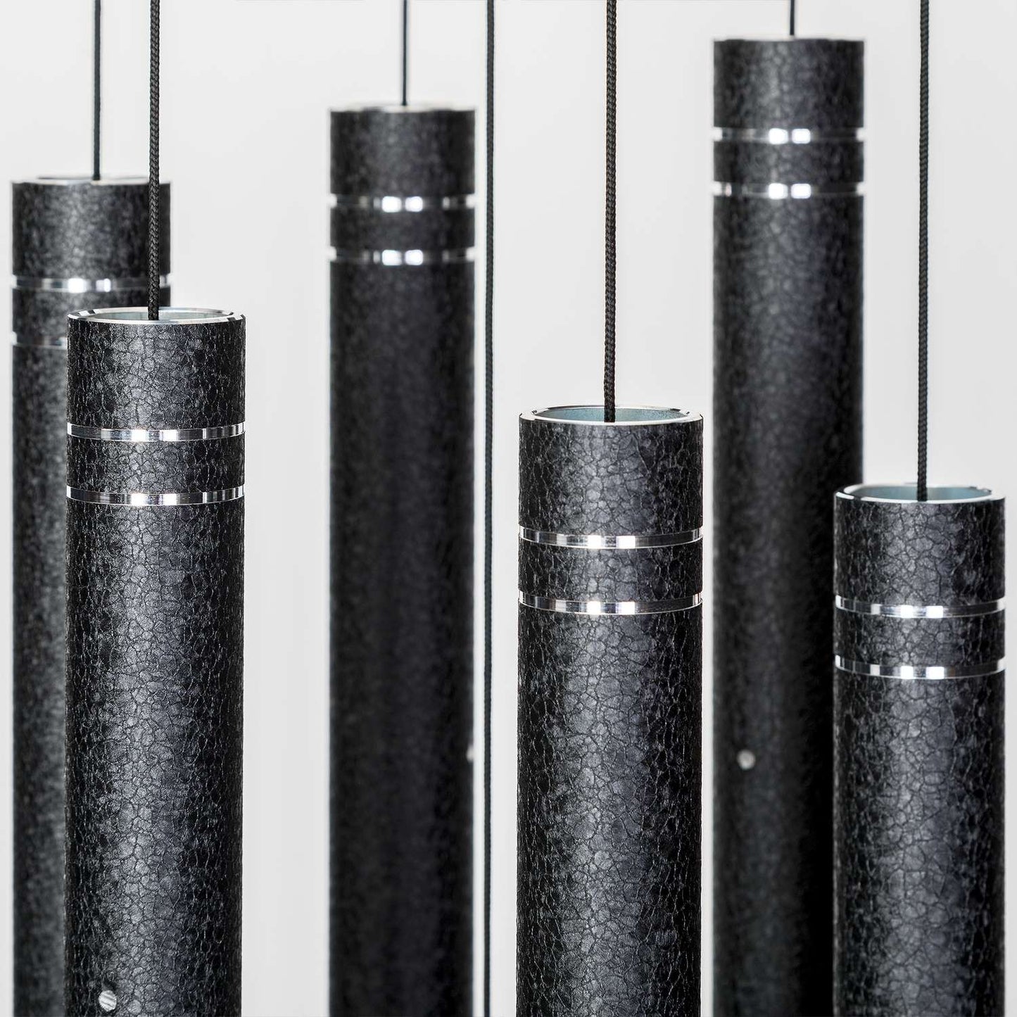  Wind River Arabesque Onyx Aluminum 44 In. Wind Chime