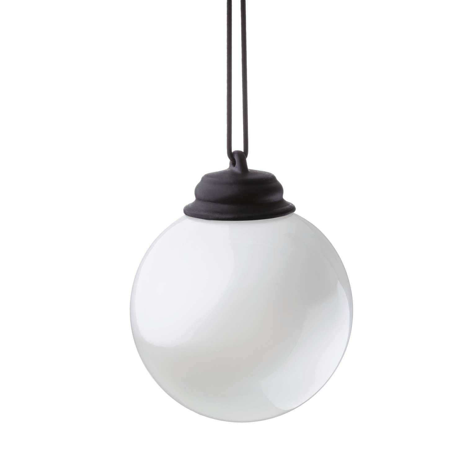 Xodus Innovations White Plastic 6.25 In. H Patio Globe Outdoor Decoration