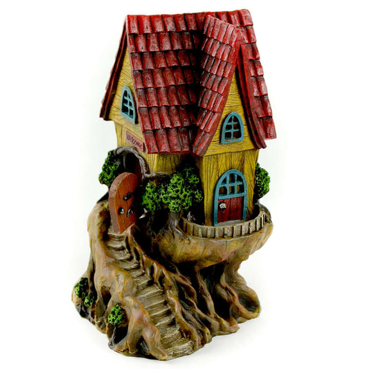  Midwest Design Imports Multicolored Polyresin 10 In. H Tree House Outdoor Decoration