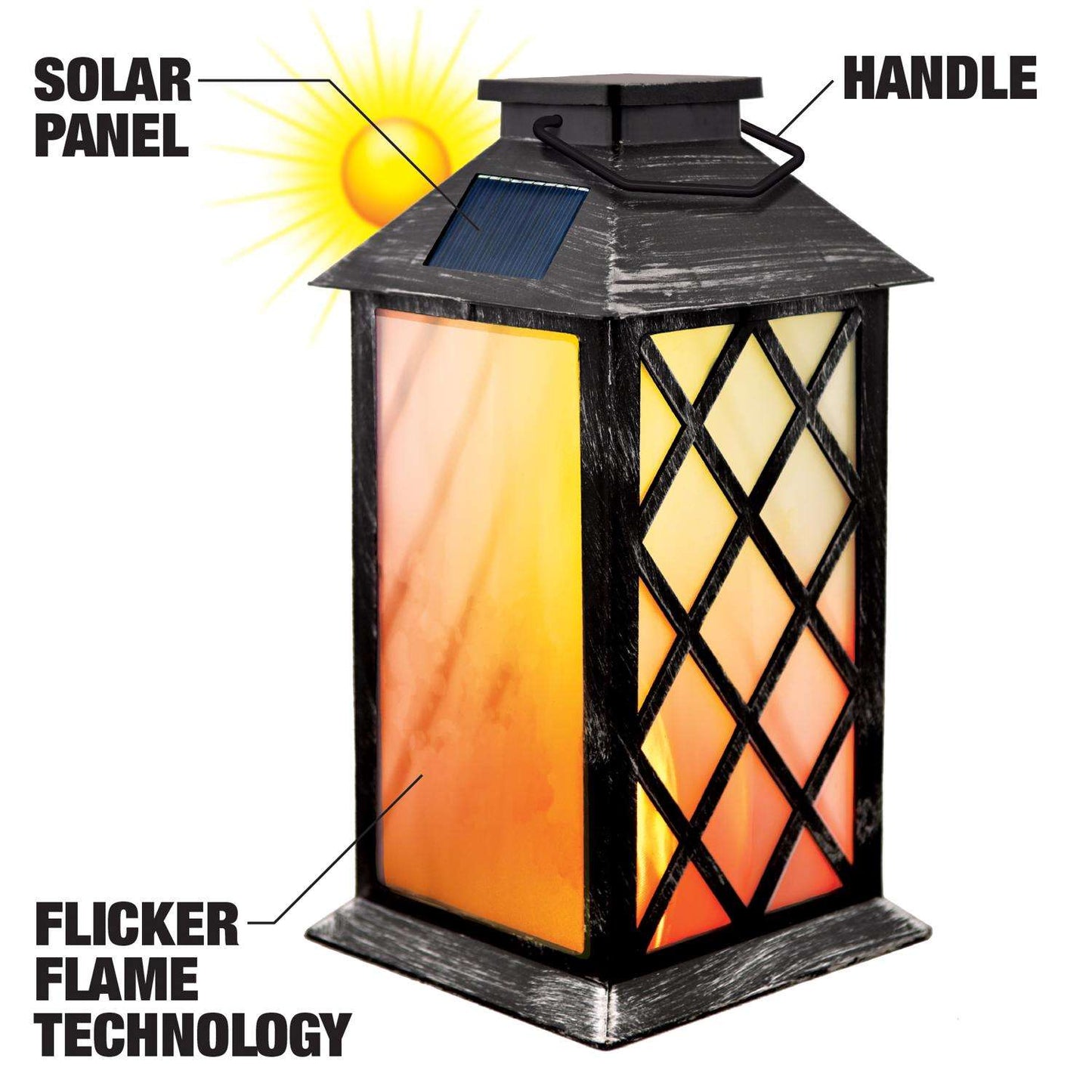  Shawshank LEDz Plastic Lantern Silver